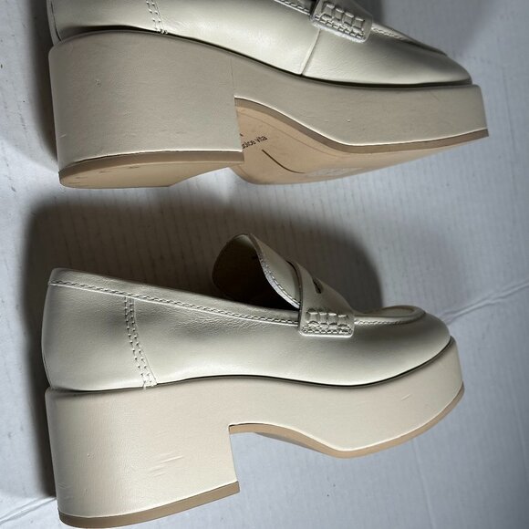 Dolce Vita Cream Loafers - Picture 16 of 16
